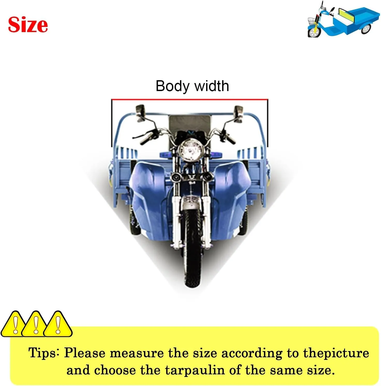 Electric Tricycle Protective Cover for Rain Sun Snow Proof, Sanbengzi Cover with Wipers & Reflective Strips, Easy to Install Tricycle Frame Canopy(Gray,31.5inch/80cm Wide)
