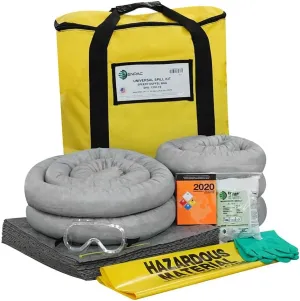 Enpac Speedy Duffle Bag Spill Kit, Universal, Yellow, Compact, Portable, Lightweight, Weather Resistant Bag