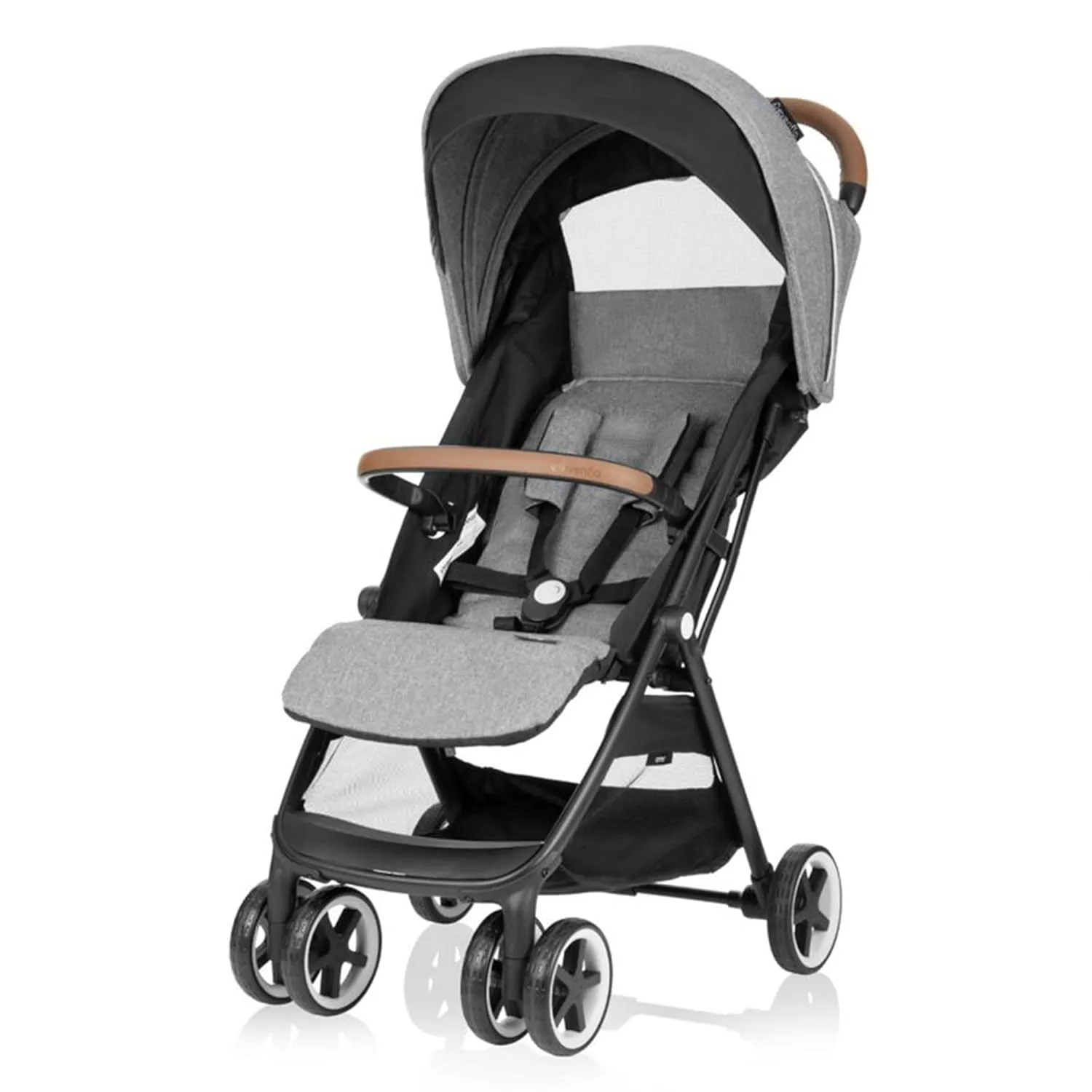 Evenflo Travel Stroller, Self-Folding, Lightweight, Fits Baby Car Seat, Gold Otto, Moonstone