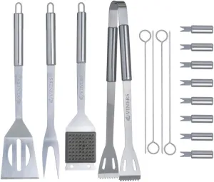 Everyday 16pc BBQ Set, Stainless Steel