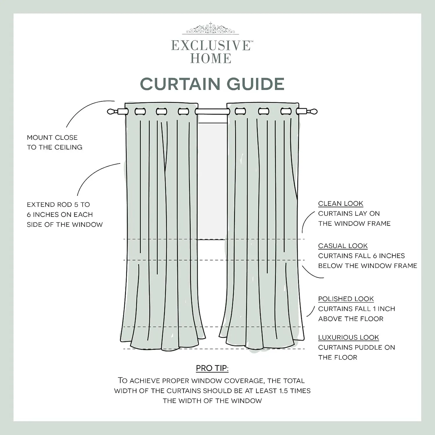 Exclusive Home Canopy Stripe Indoor/Outdoor Grommet Top Curtain Panel, 54"x84", Sunbath / White, Set of 2