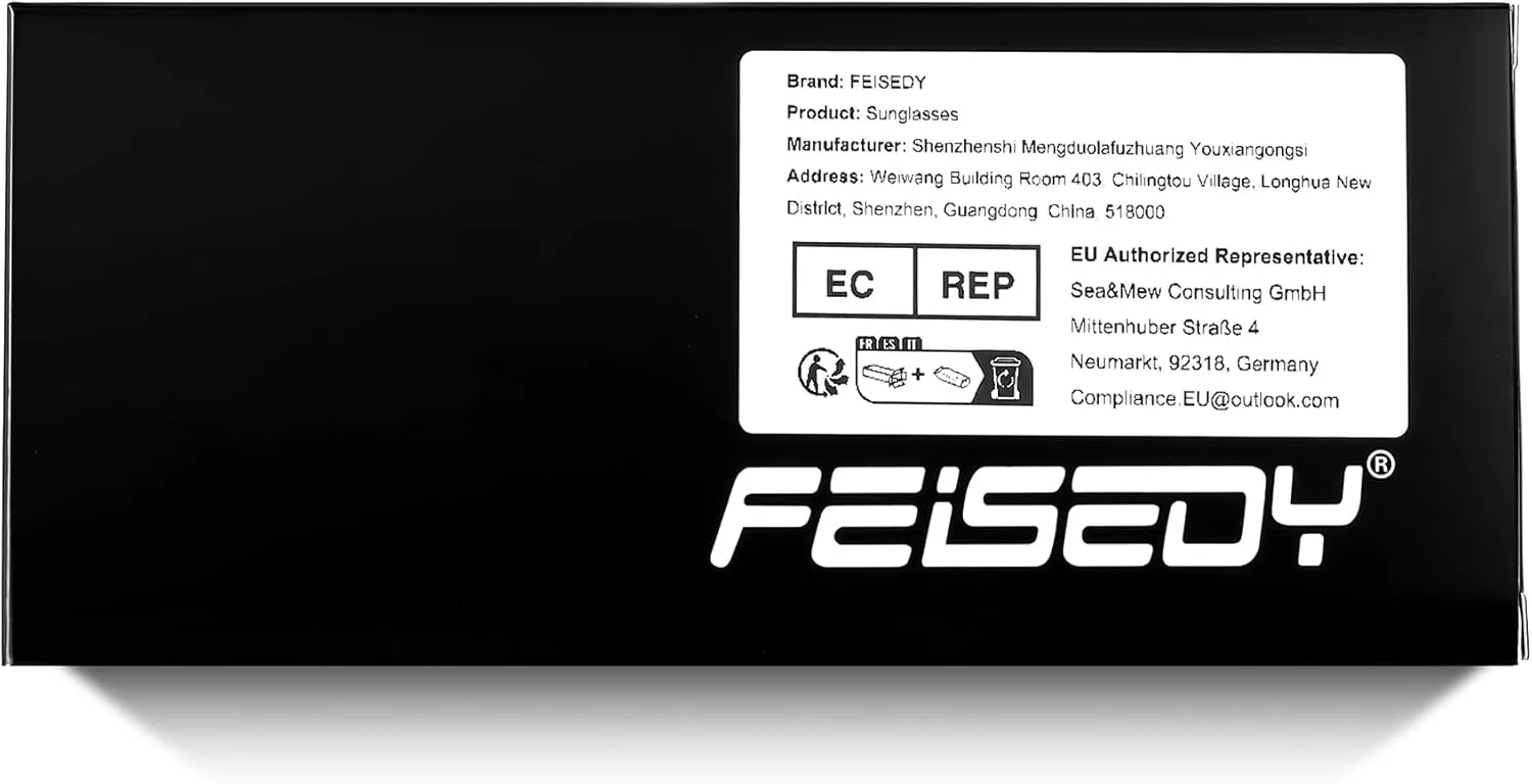 FEISEDY Cycling Glasses Men Women Sport Sunglasses 80s ski Goggles Driving Fishing Biking Sunglasses UV Protection B2944