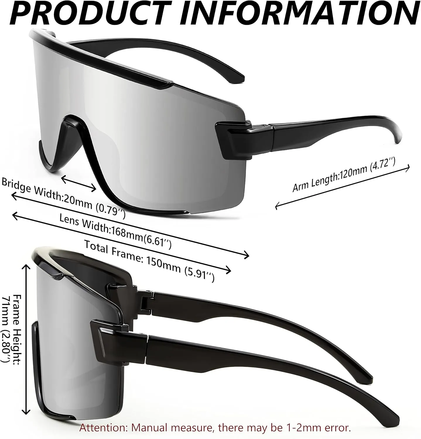 FEISEDY Cycling Glasses Men Women Sport Sunglasses 80s ski Goggles Driving Fishing Biking Sunglasses UV Protection B2944
