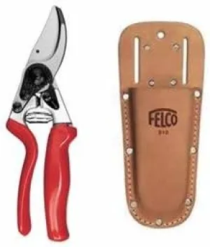 Felco 10 Pruner (F10) w/ Felco 910 Pruner Holder Pouch Kit