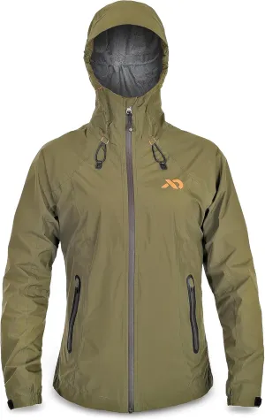 First Lite Women's Cascade Stormlight Jacket - Waterproof Ultralight Camo Hunting Rain Shell