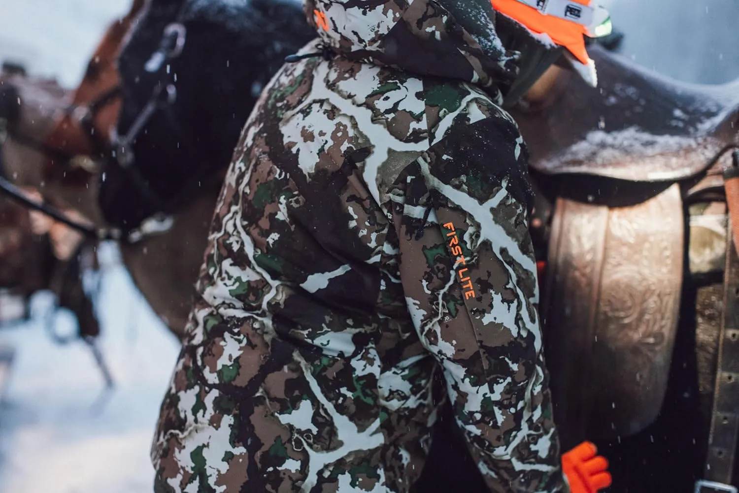 First Lite Women's Uncompahgre Foundry Jacket - Waterproof Insulated Camo Hunting Coat