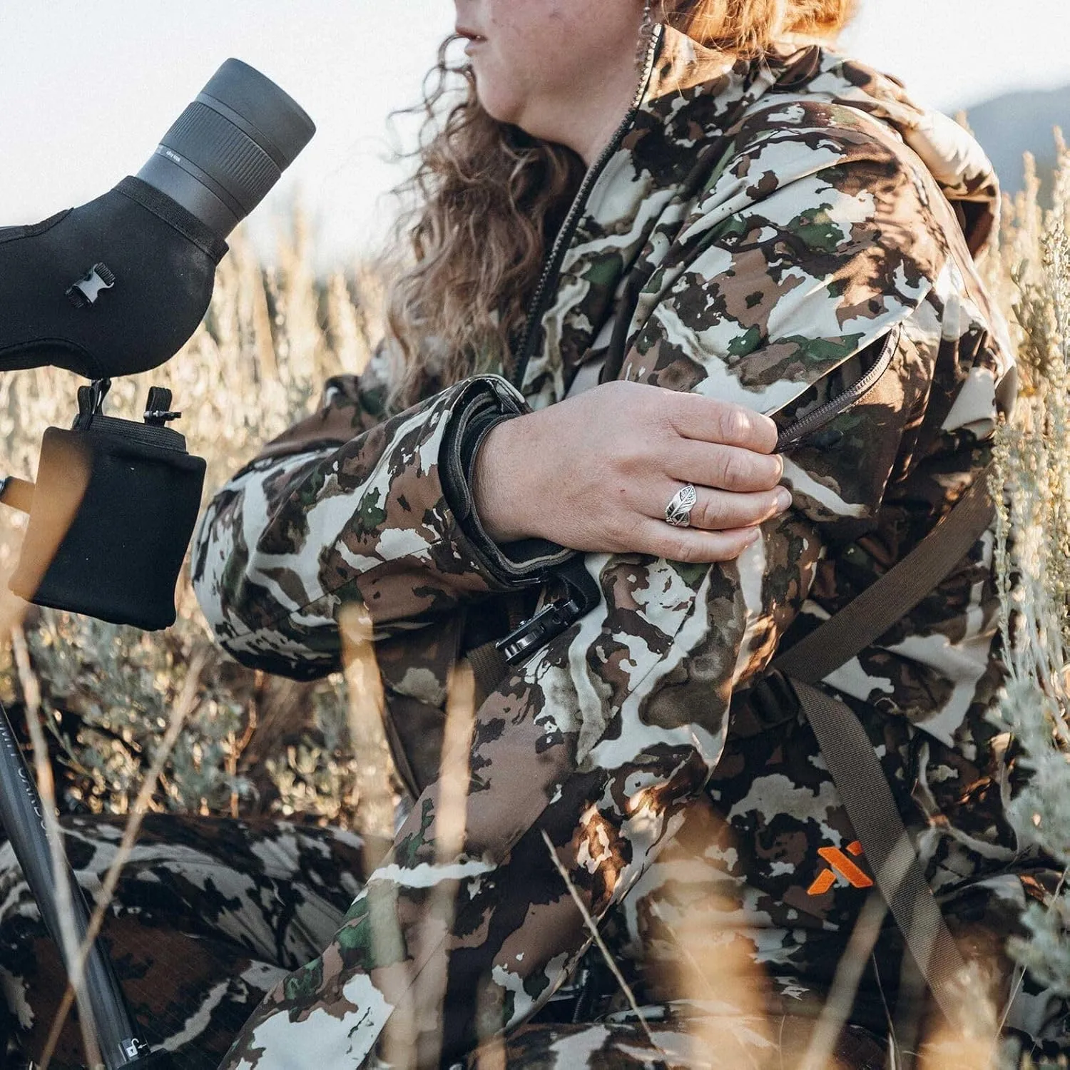 First Lite Women's Uncompahgre Foundry Jacket - Waterproof Insulated Camo Hunting Coat