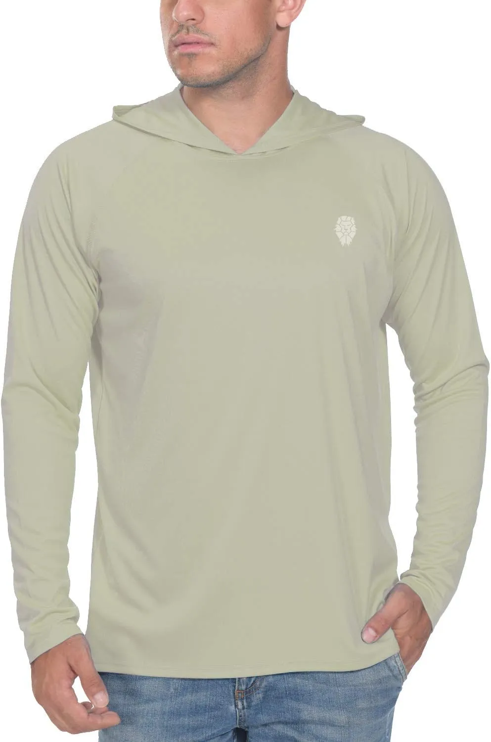 Fishing Shirts for Men Long Sleeve - Sun Protection SPF 50  UV Tshirt Hoodies