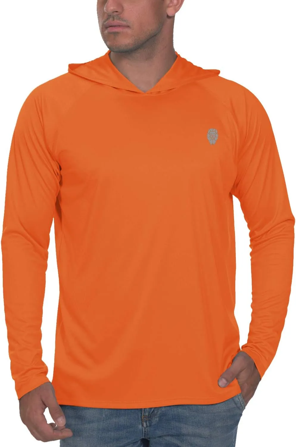 Fishing Shirts for Men Long Sleeve - Sun Protection SPF 50  UV Tshirt Hoodies