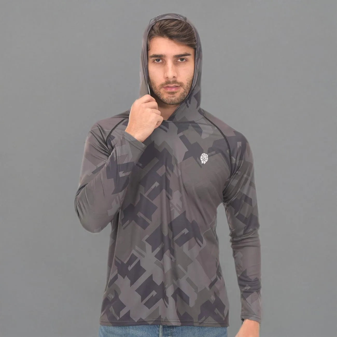 Fishing Shirts for Men Long Sleeve - Sun Protection SPF 50  UV Tshirt Hoodies