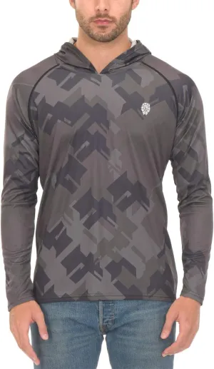 Fishing Shirts for Men Long Sleeve - Sun Protection SPF 50  UV Tshirt Hoodies
