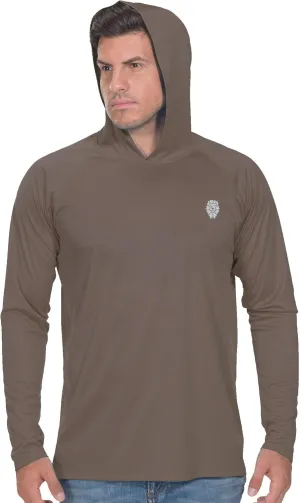 Fishing Shirts for Men Long Sleeve - Sun Protection SPF 50  UV Tshirt Hoodies