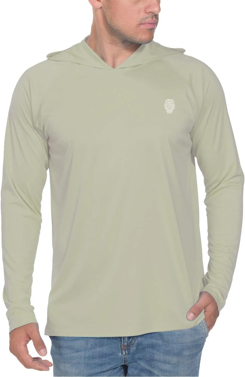 Fishing Shirts for Men Long Sleeve - Sun Protection SPF 50  UV Tshirt Hoodies