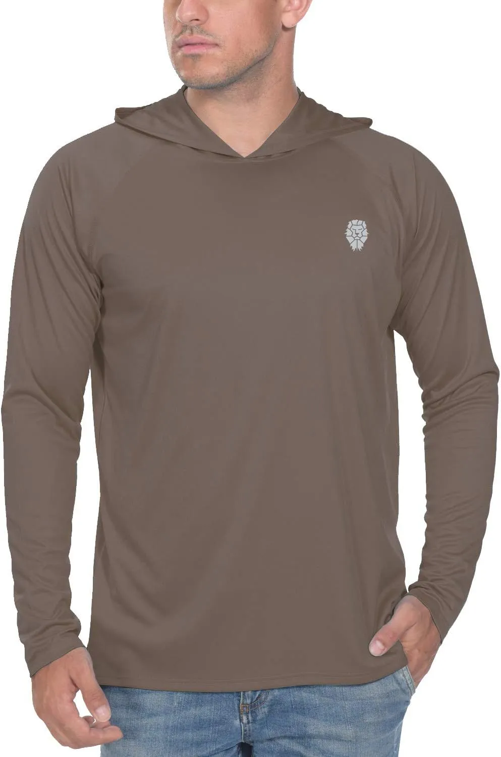 Fishing Shirts for Men Long Sleeve - Sun Protection SPF 50  UV Tshirt Hoodies
