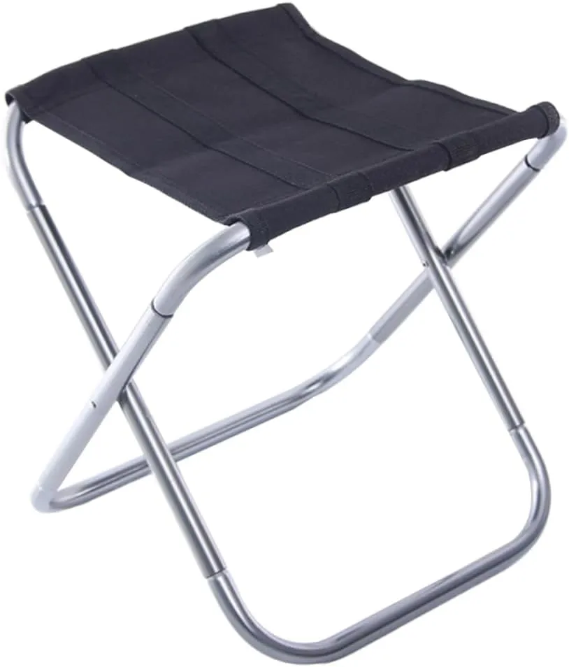 Fishing Train Stool Aluminum Alloy Folding Stool Strong Durable for Outdoor Activities Camping BBQ