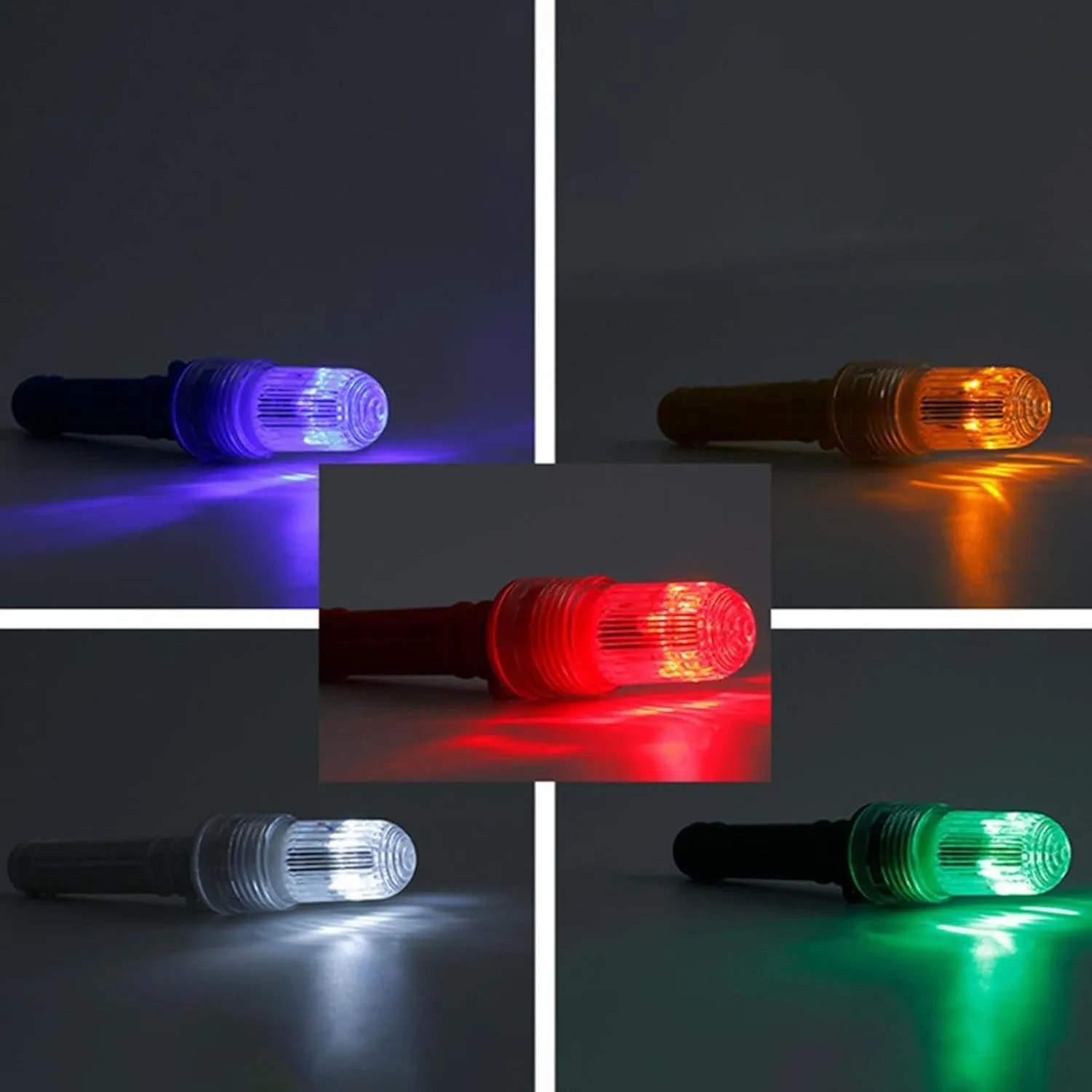 Flares for Boating, Boat Flares Coast Guard Approved Marine, Waterproof Emergency Signals for Fishing Nets, Boats Strobe Safety Lights Kit Navigation, Intelligent Control(Mix)