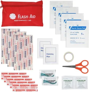 Flash-Aid: Portable Mini IFAKs x4 - Essential!