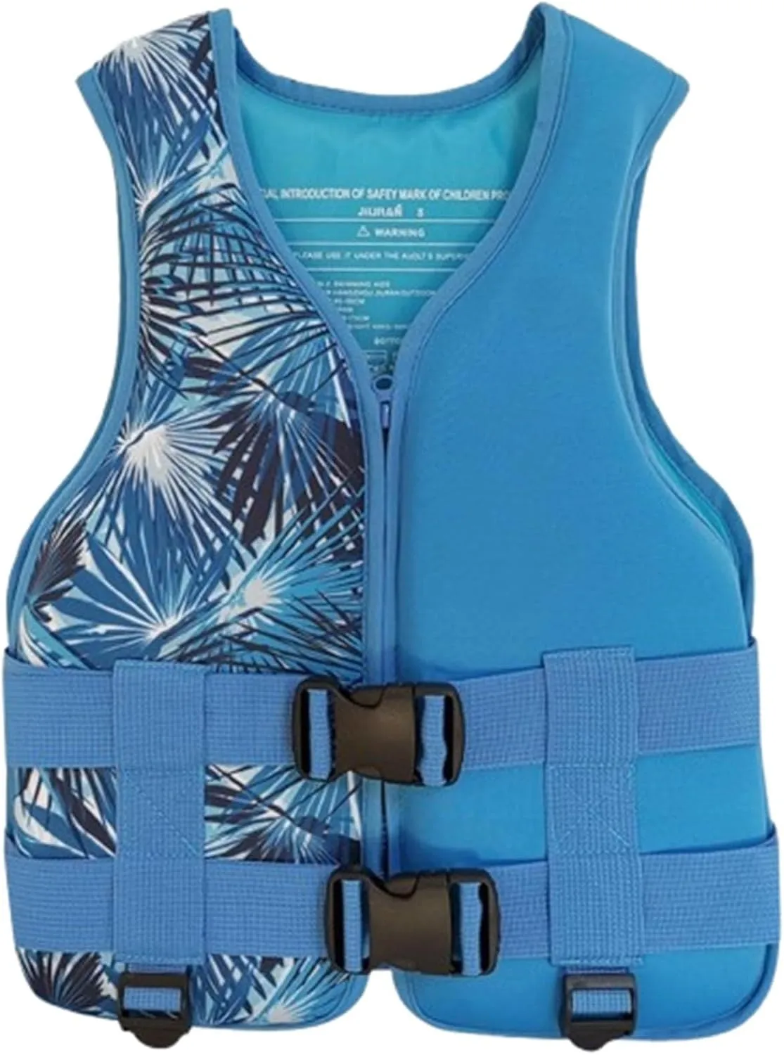 Float Jacket for Adult with Zipper and Adjustable Belt, Swimming Vest for Kayaking, Paddle Boarding, Fishing, Surfin