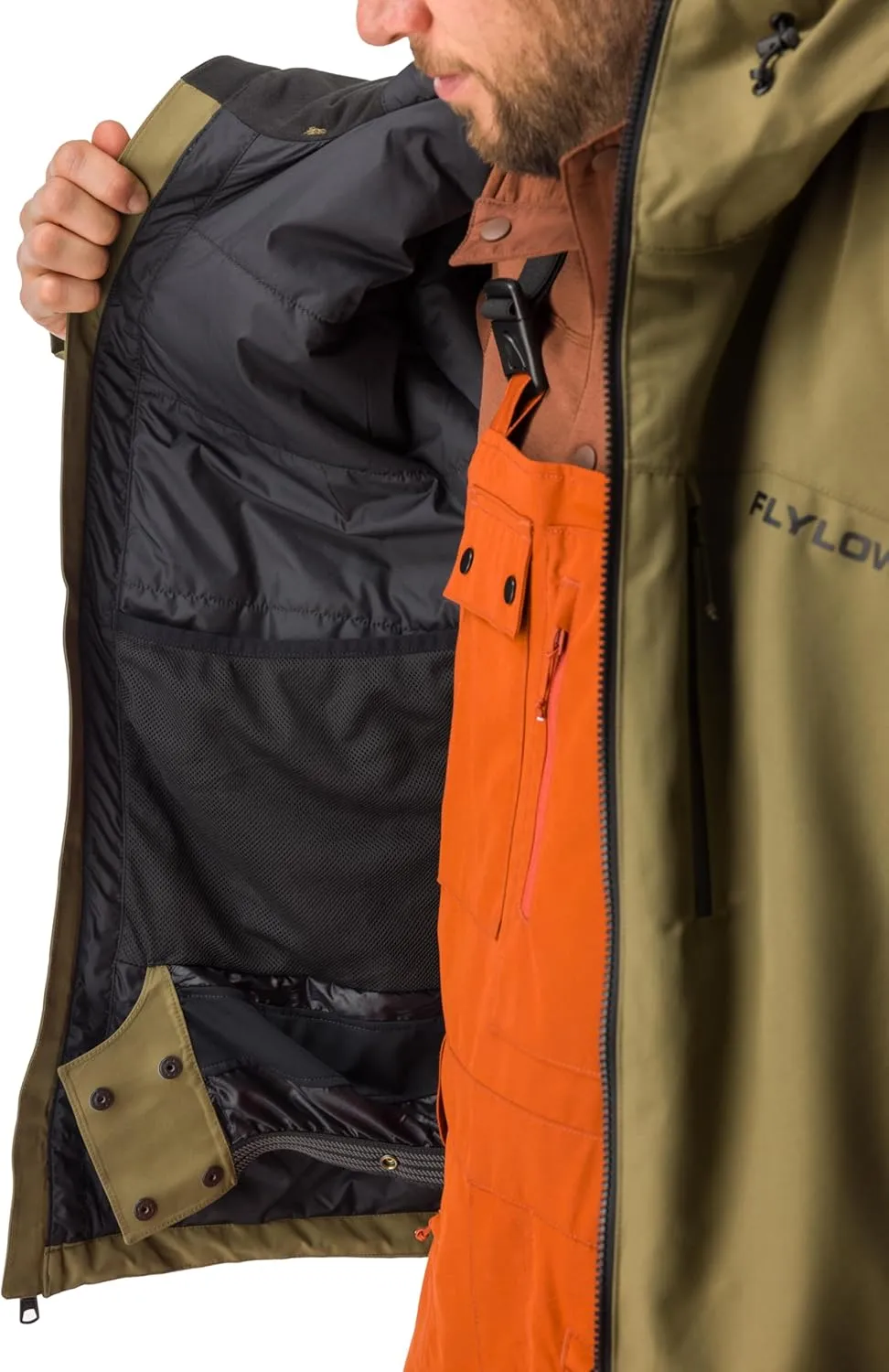 Flylow Men's Roswell Jacket - Insulated Waterproof Ski & Snowboard Coat