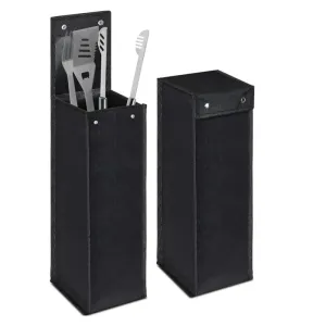 Foldable Bbq Kit Storage Bag For Picnics 16 X 16 X 51 Cm