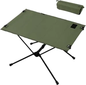 Foldable Camping Table | Small Backpacking Table,Outdoor Camping Furniture for Fishing Picnic Beach, Backpacking Accessories