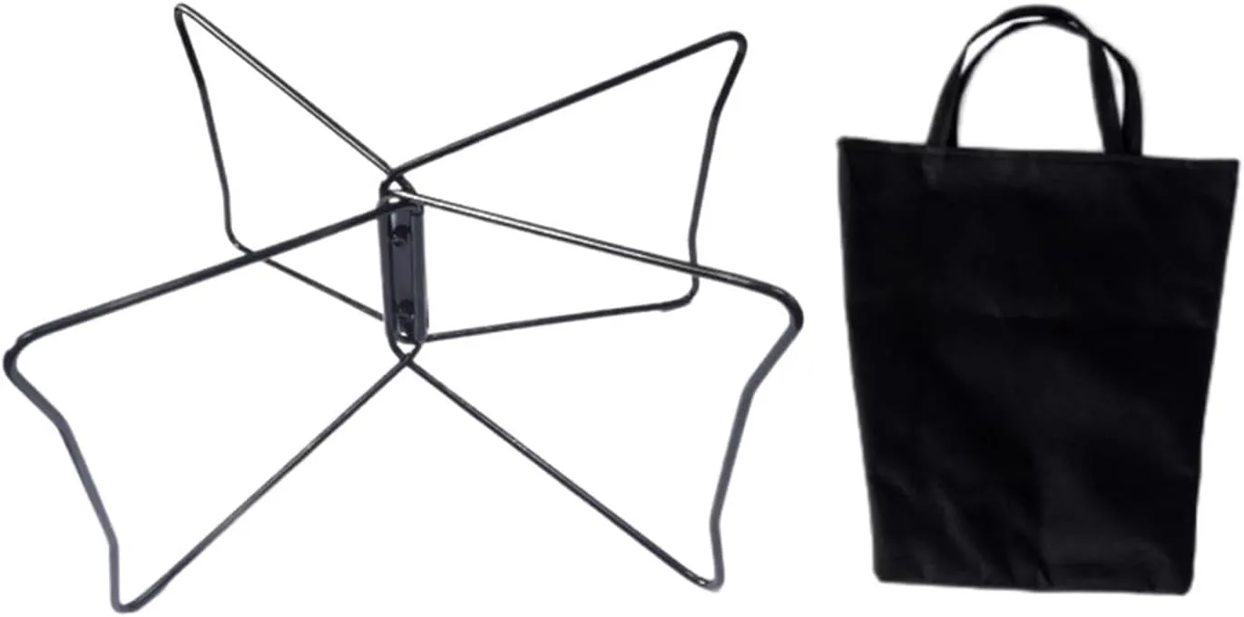 Foldable Cooler Stand, Camping Furniture Tool,Ice Bucket Holder,Folding Ice Box Holder Luggage Rack for Patio,BBQ,Home,Picnic