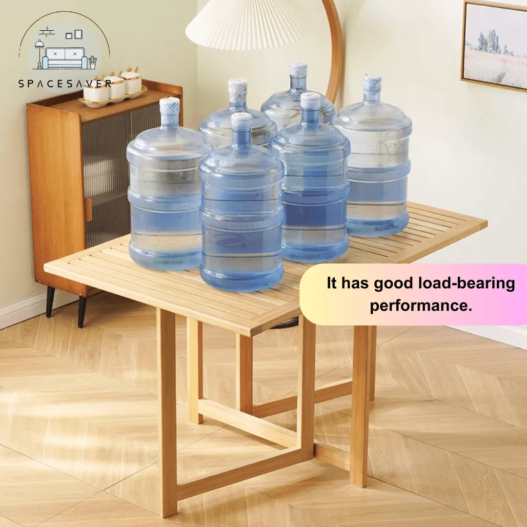 Foldable household dining tables and chairs/Portable and Economical Small Table for Small Apartments (Suitable for Living & Dining Rooms)