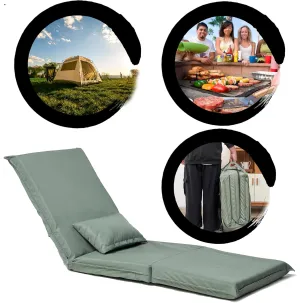 Foldable Portable Chair for Outdoor Travel, Picnic, BBQ,Camping Folding Adults with Carry Bag,Portable Chair for Outdoor Travel, Fourteen Position Adjustable Recliner