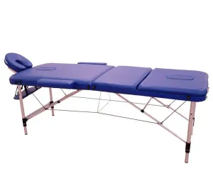 Folding aluminum massage table - Herbitas
