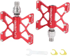 Folding Bicycle Pedal Aluminum Alloy Double Side Quick Release Pedal for Brompton pedel for dahon for Birdy Non-Slip Pedals