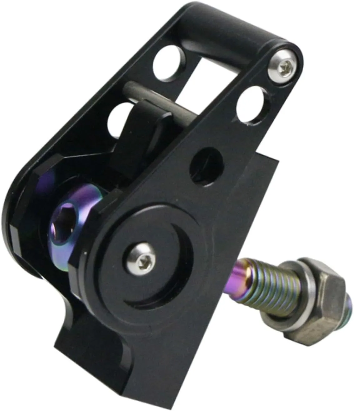 Folding Bike Buckle Accessories Supplies Professional Cycling Equipment Bike Clamp Plate, Black