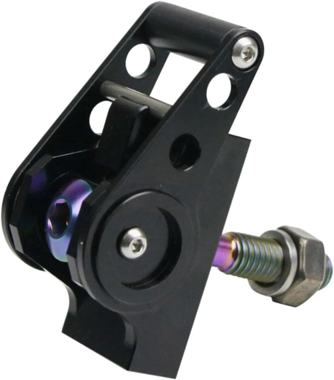 Folding Bike Buckle Accessories Supplies Professional Cycling Equipment Bike Clamp Plate, Black