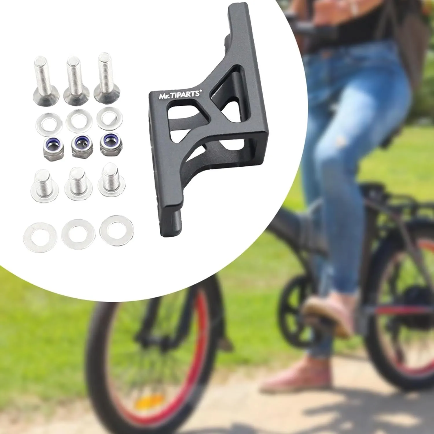 Folding Bike Light Mounting Seat for Quick Setup