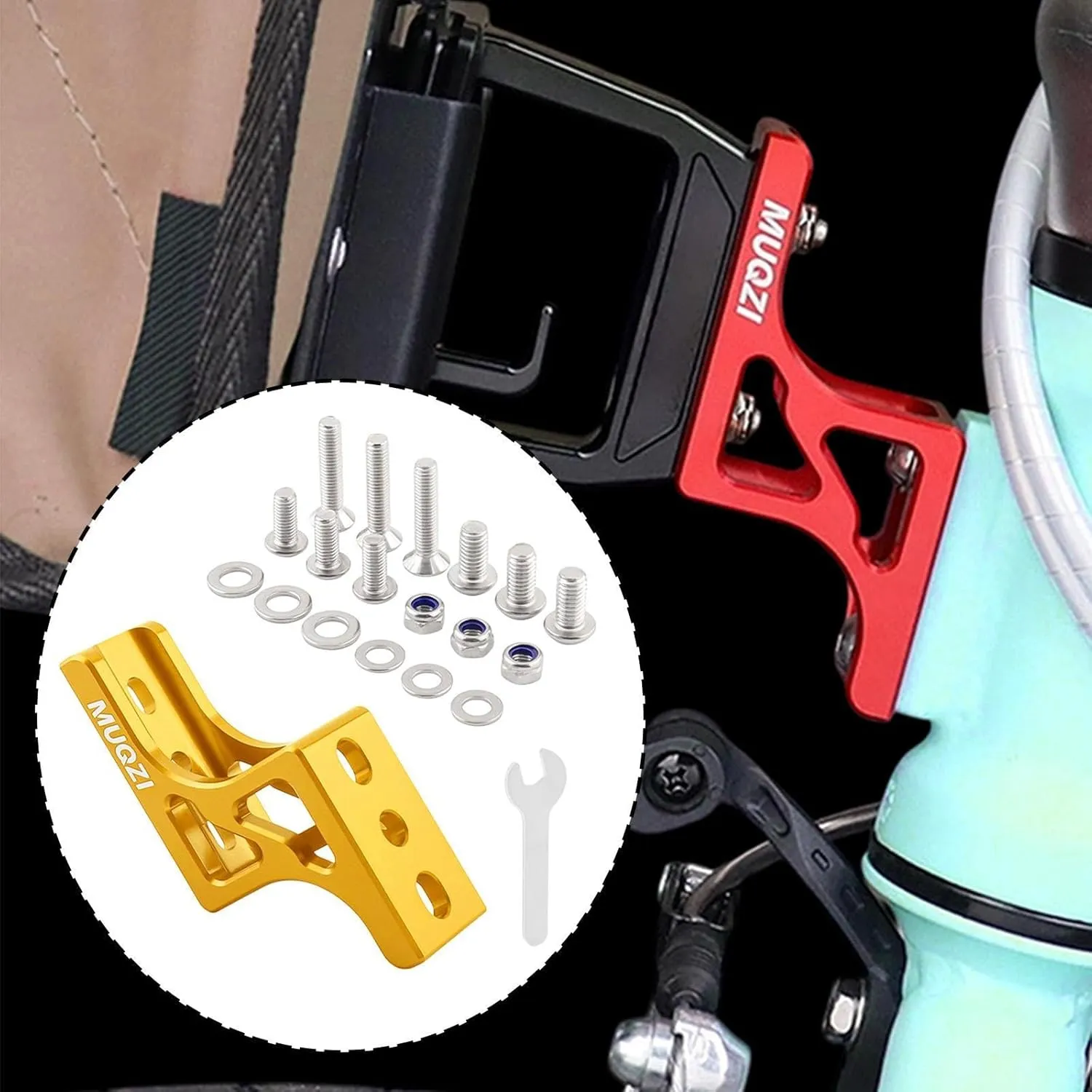 Folding Bike Nose Light Converter Modification Sturdy Easy Installation Multiuse Front Bag Carrier for Bicycle Outdoor Sports