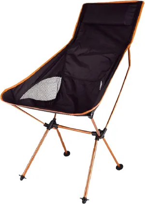 Folding Camping Chair Fishing Stool Portable Compact Ultralight Foldable Heavy Duty Outdoor BBQ Picnic Garden Beach with Comfortable Carry Bag