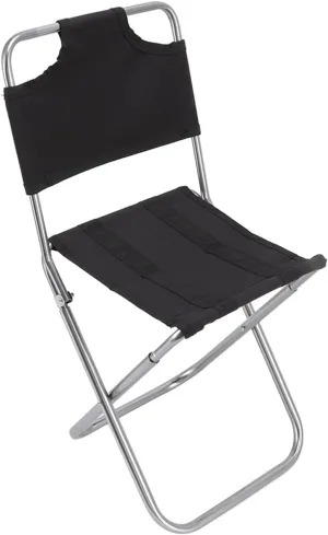 Folding Chair Camping Chair Aluminum Alloy Stool for Fishing Outdoor Outside, Small Folding Chair