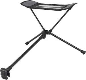 Folding Chair Footrest Outdoor Camping Foldable Footstool Portable Recliner Lazy Retractable Leg Rest Camping Moon Chair