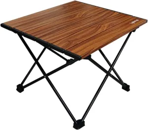 Folding Dining Table 3 Size Lightweight Picnic Table with Carry Bag for Hiking Aluminum Folding Camping Table, Portable Compact Roll Up Camp Table (Color : 01)