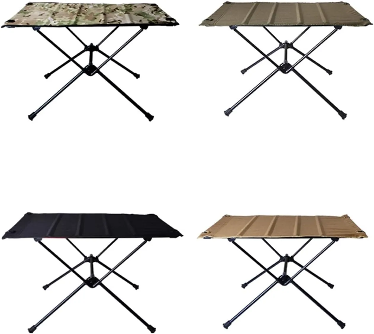 Folding Dining Table Aluminum Alloy Outdoor Furniture Dinner Desk for Family Party BBQ Picnic Portable Foldable Camping Table (Color : A-01)