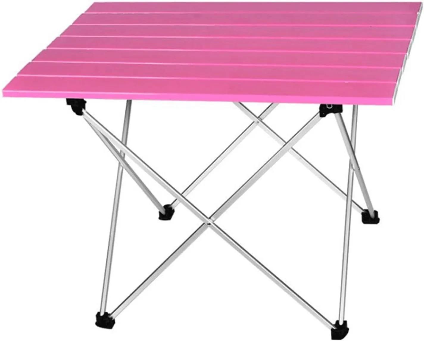 Folding Dining Table Foldable Folding Camping Hiking Desk Traveling Outdoor Fur Table Aluminum Alloy Portable Table Outdoor Fur (Color : Black39.5x35x31.5cm)