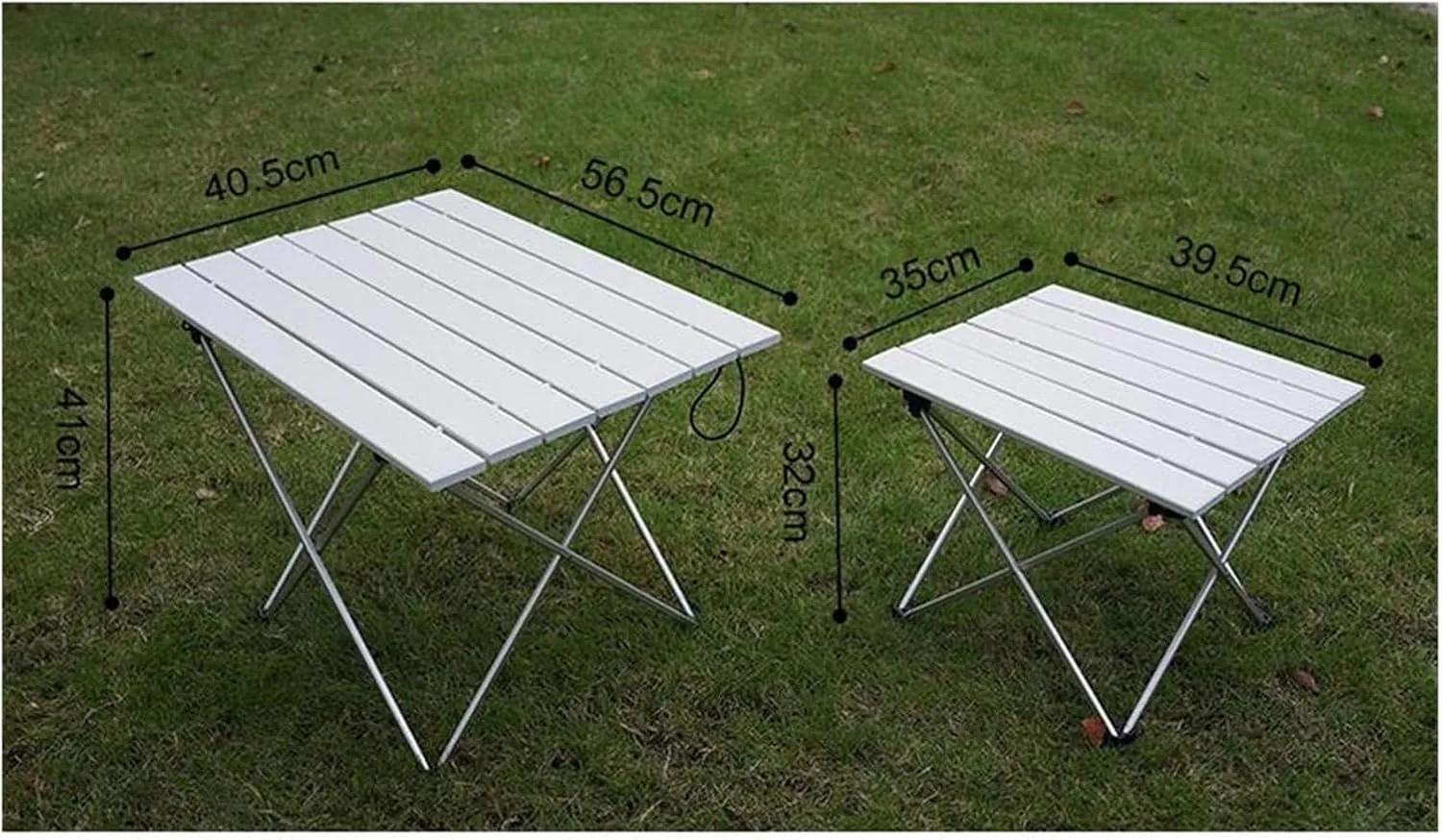 Folding Dining Table Foldable Folding Camping Hiking Desk Traveling Outdoor Fur Table Aluminum Alloy Portable Table Outdoor Fur (Color : Black39.5x35x31.5cm)