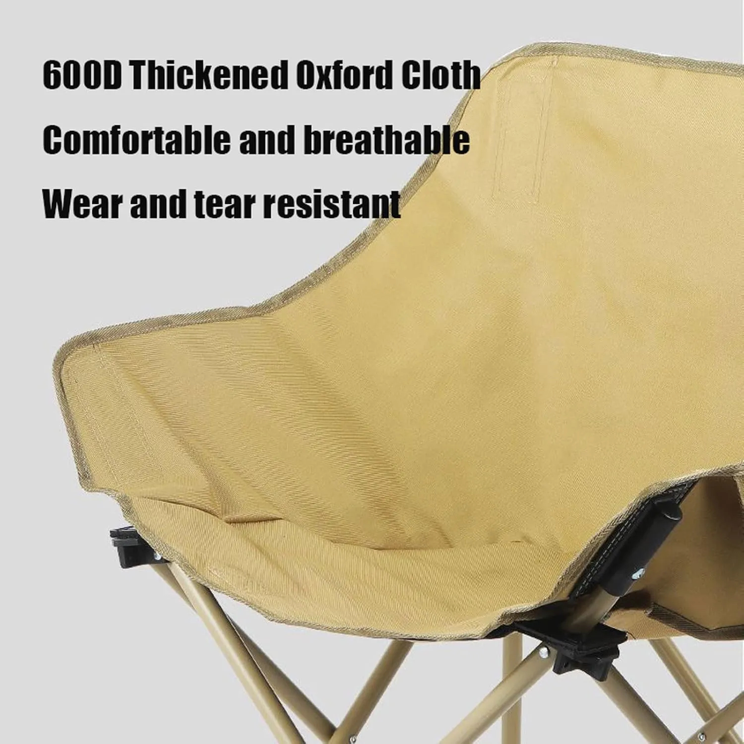 Folding Outdoor Picnic Tables & airs for Hiking Party RV Travelling, Portable Carbon Steel Roll-up Table Collapsible Camping air Lawn air, Easy to Assemble