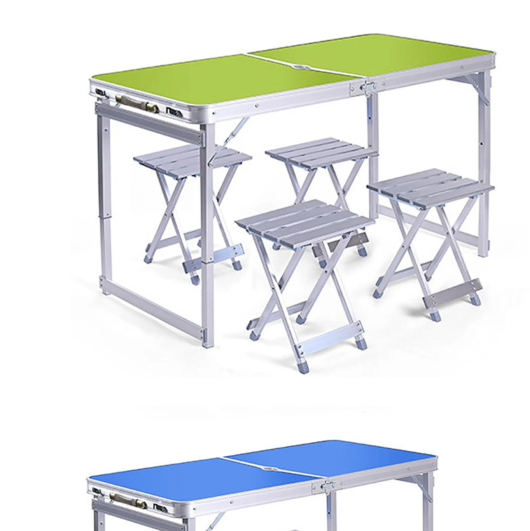 Folding table 4 Aluminum chairs