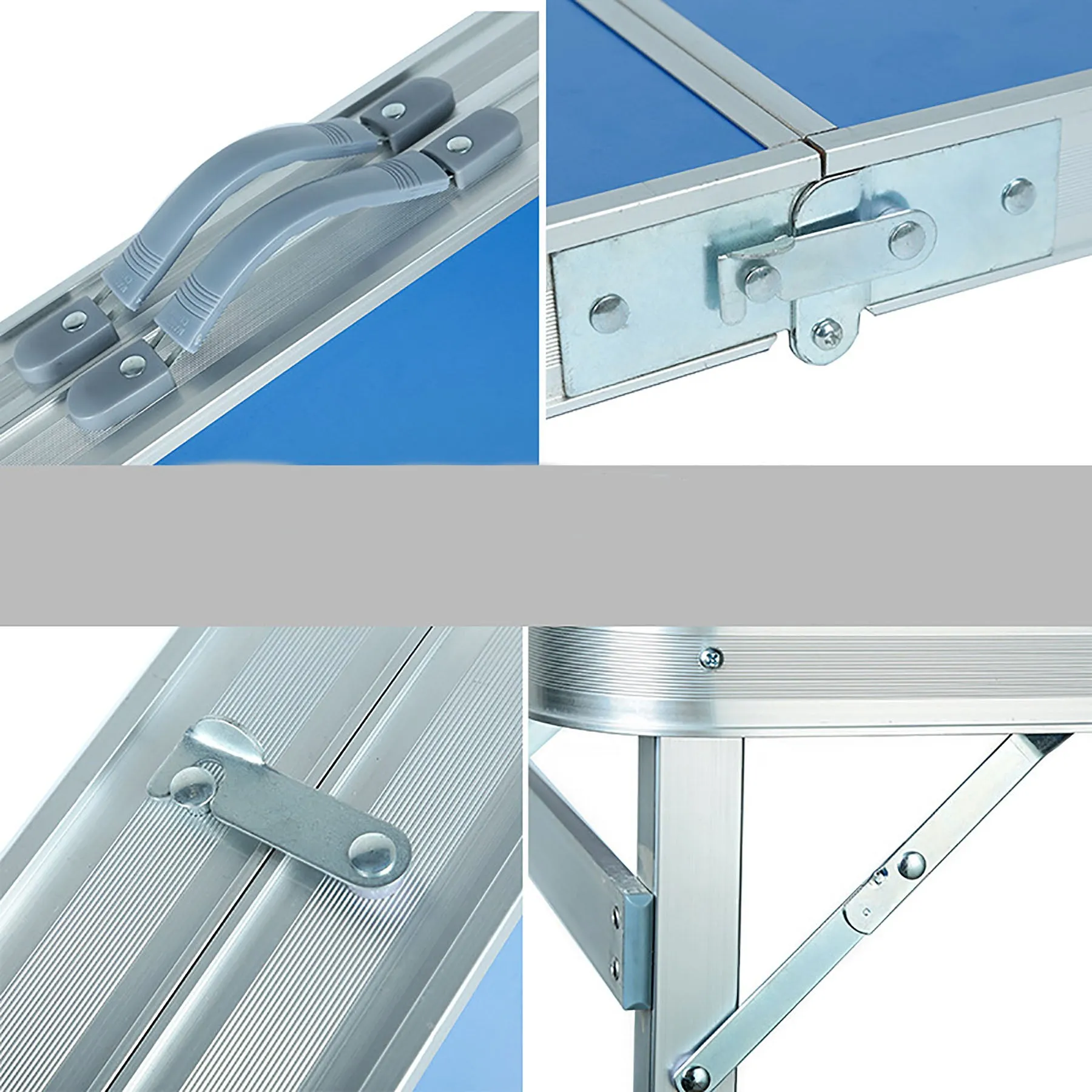 Folding table 4 Aluminum chairs