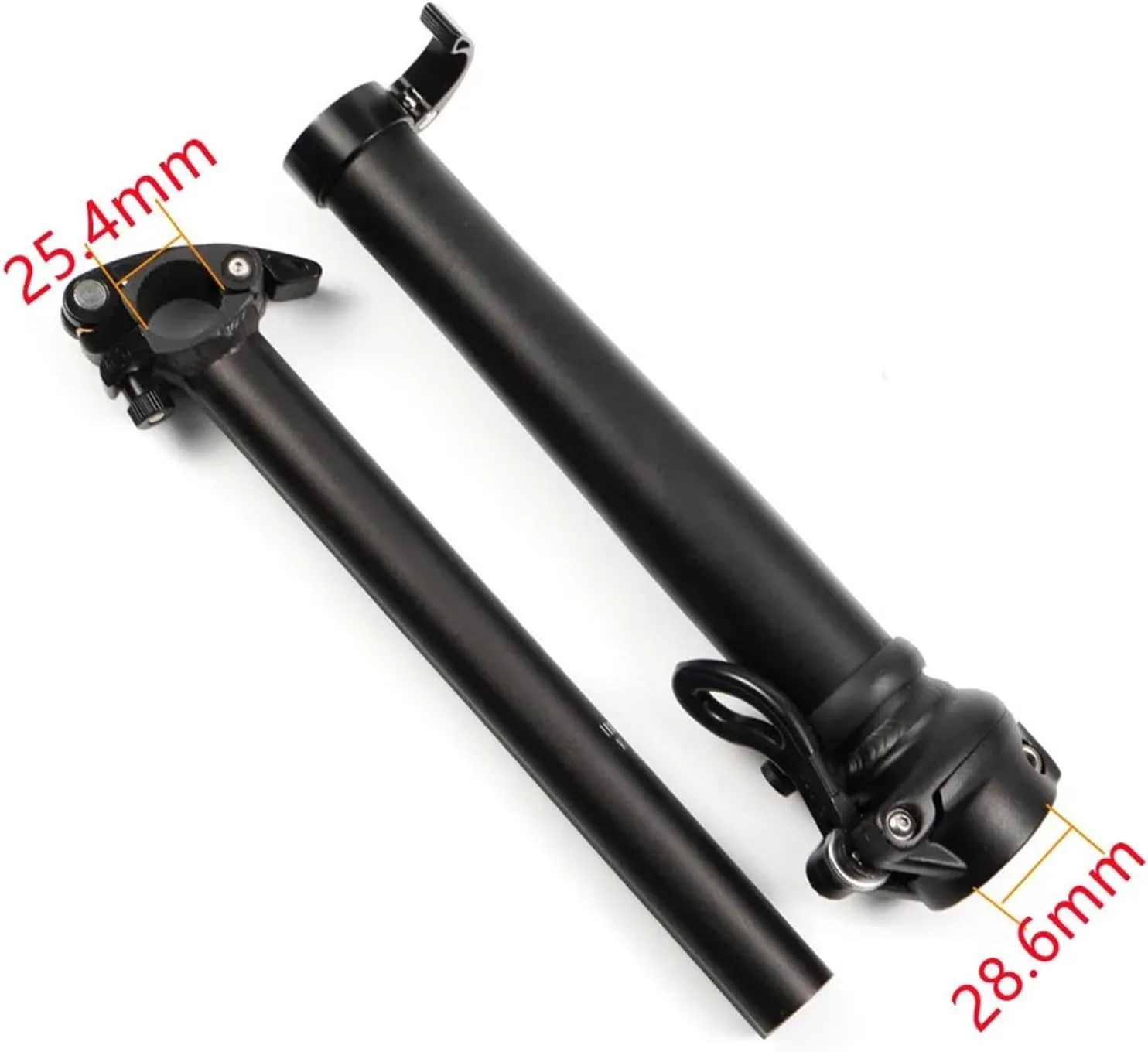 for Cho-oee Foldable Bicycle Handlebar Stem Left Fold Fit for DA-HON Folding Bike Stem Accessories