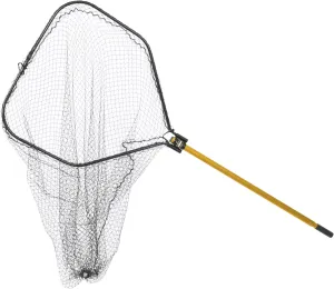 Frabill Power Stow Knotless Net | Premier Fishing Net with Telescoping Handle for Saltwater and Freshwater