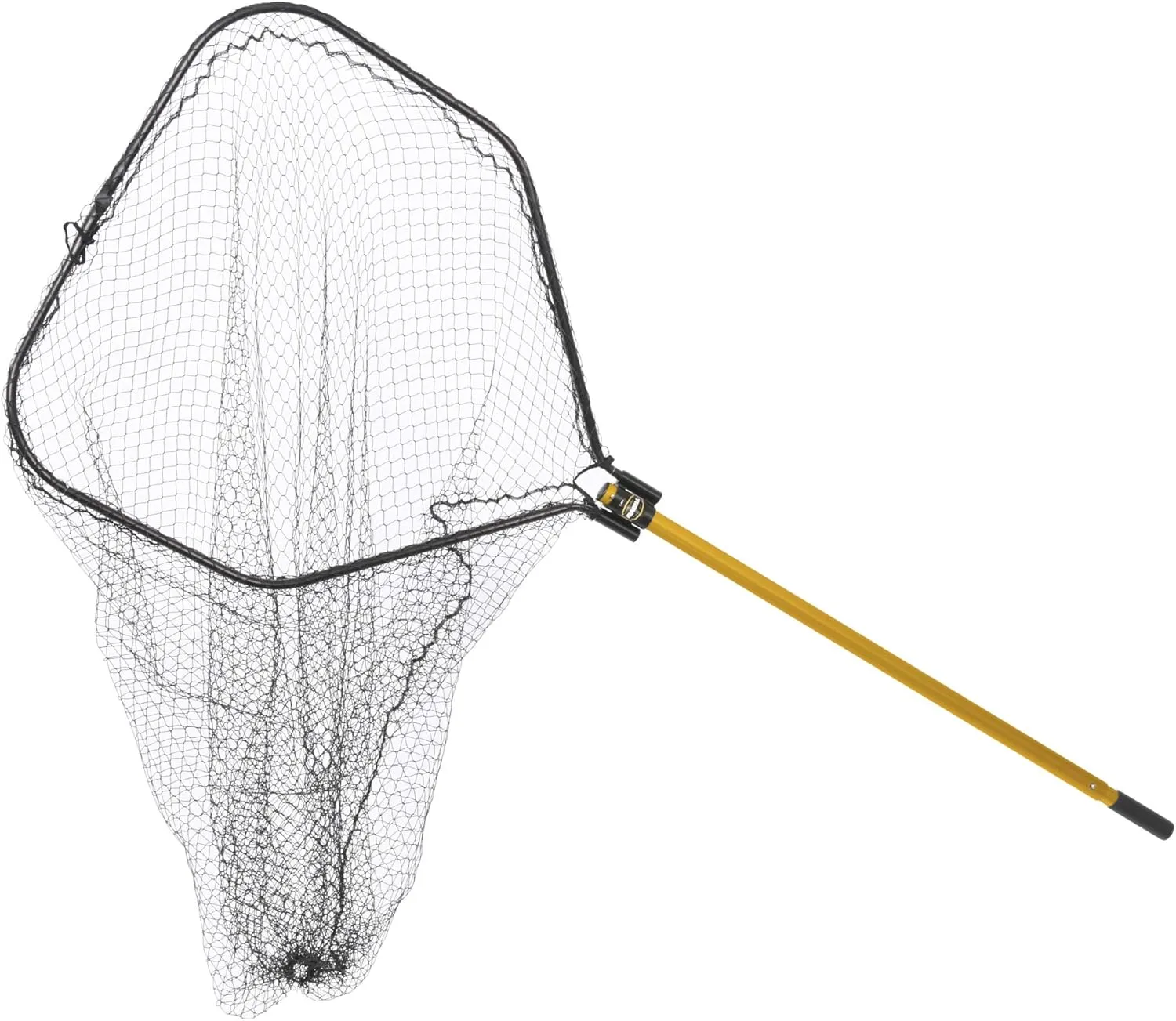 Frabill Power Stow Knotless Net | Premier Fishing Net with Telescoping Handle for Saltwater and Freshwater