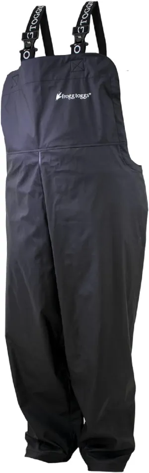 FROGG TOGGS Men's WayPoint Angler Waterproof, Durable Bibs with 4-Way Stretch