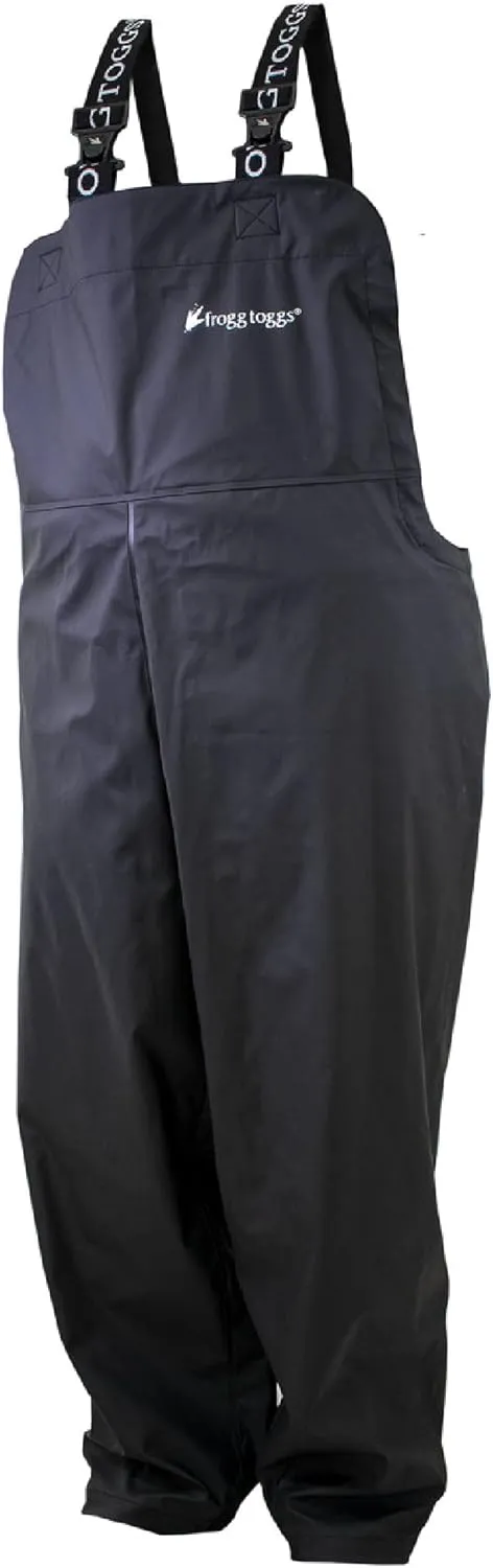 FROGG TOGGS Men's WayPoint Angler Waterproof, Durable Bibs with 4-Way Stretch