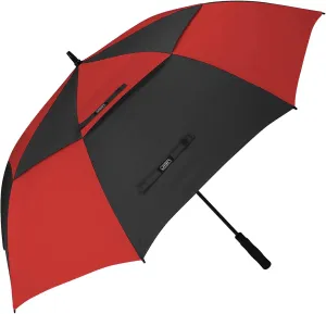 G4Free 47/54/62/68 Inch Automatic Open Golf Umbrella Oversize Extra Large Double Canopy Vented Windproof Waterproof Stick Umbrellas
